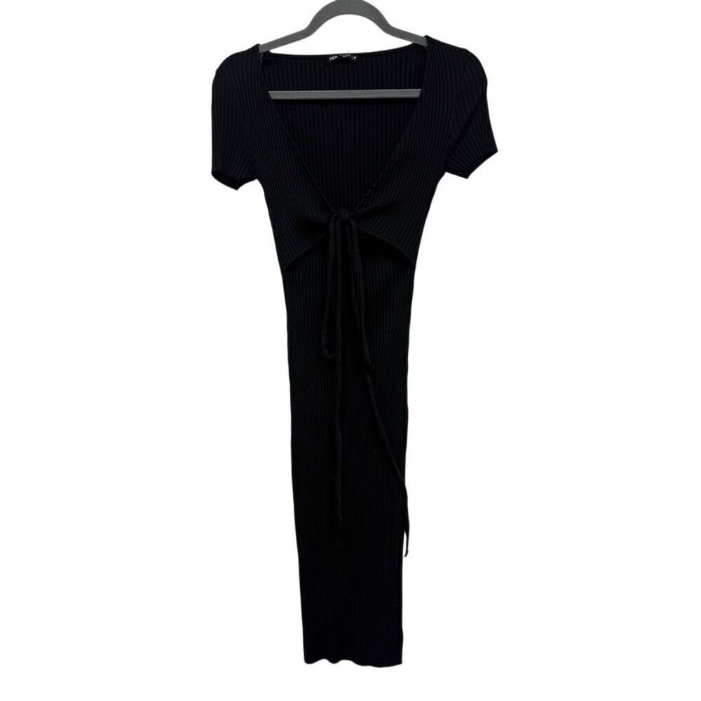 Zara ribbed midi dress size medium